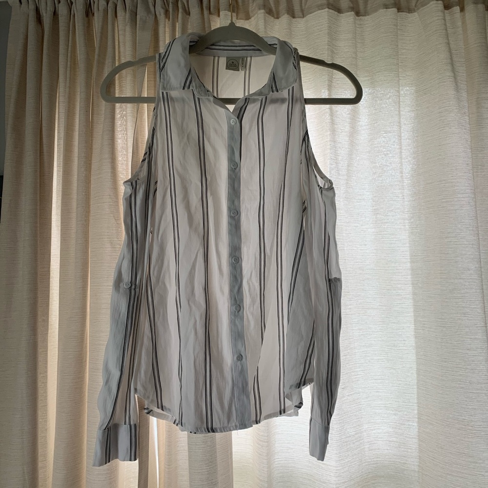 Off the Shoulder Button up